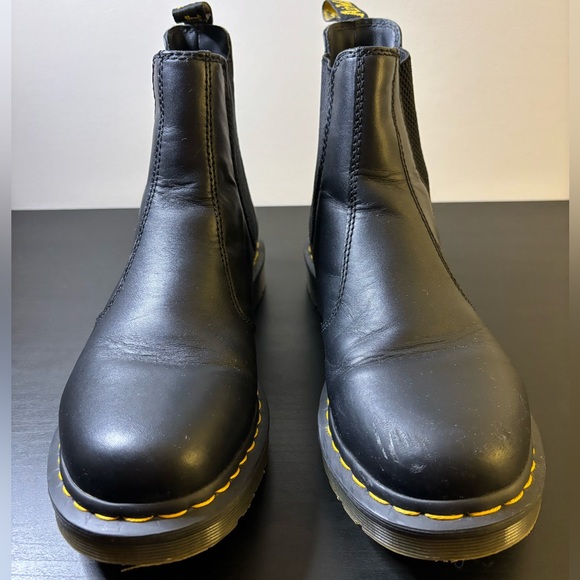 Dr. Marten's Women's Black/Leather Casual Ankle Slip On Boots Size 10 - Picture 5 of 7